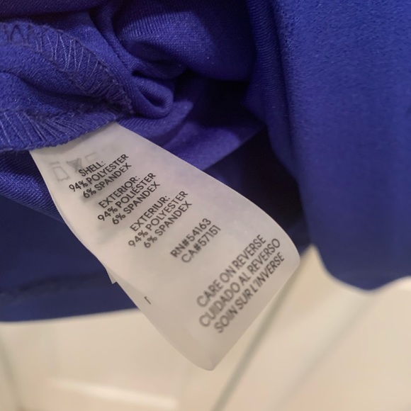 Calvin Klein Blue Short-Sleeve Sheath Dress - Picture 5 of 7